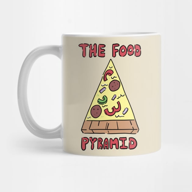 The Food Pyramid by JenjoInk